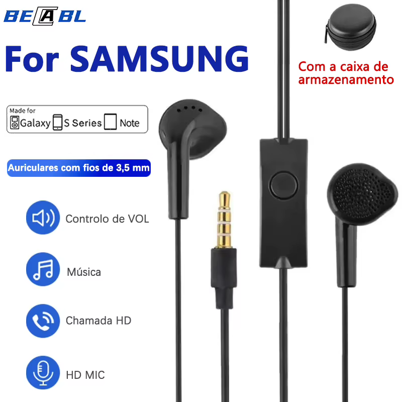 Fone de Ouvido 3.5mm Samsung