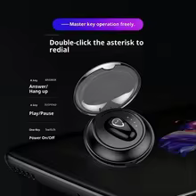 Fones Bluetooth 5.4 WAKAILONG com Cancelamento de Ruído Thumbnail 6