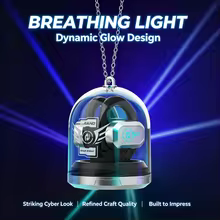 Fones Bluetooth 5.3 KEBIDUMEI E-Sports LED ENC Thumbnail 4