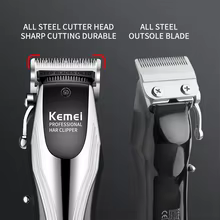 Aparador de Cabelo Profissional Kemei KM-2619 Thumbnail 3