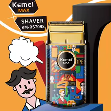 Kemei KM-RS7098 Mini Barbeador Portátil Thumbnail 1