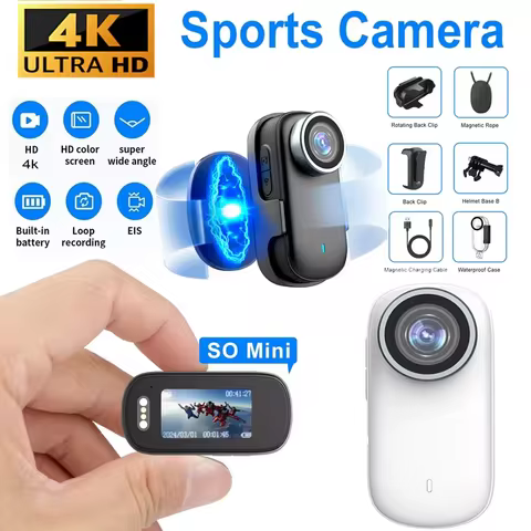 Câmera de Ação 4K WiFi Mini