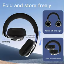 Fone Bluetooth Hi-Fi Dobrável Thumbnail 4