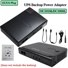 Mini UPS Portátil 18W/36W para Roteador e Câmeras Thumbnail 1