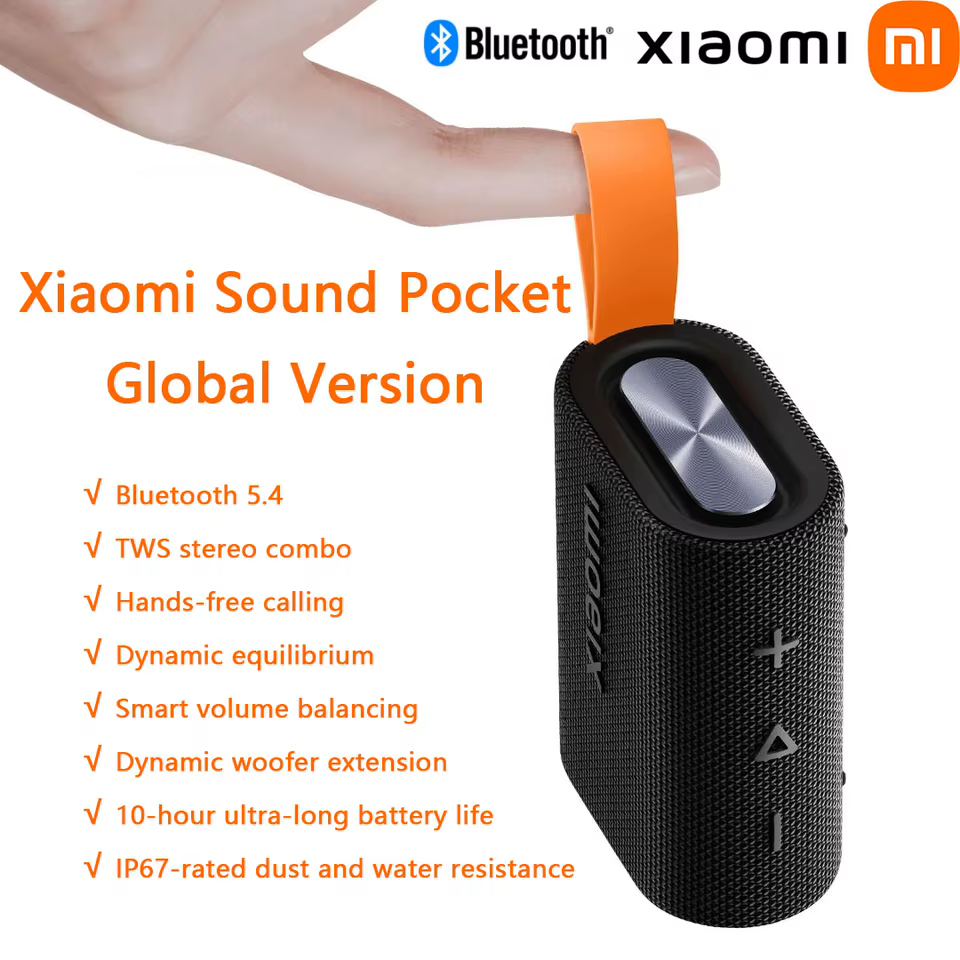 Xiaomi Som Bolso Bluetooth 5.4 IP67