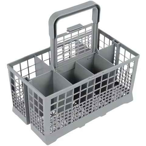 Cesta de Talheres Dobrável para Lavadora