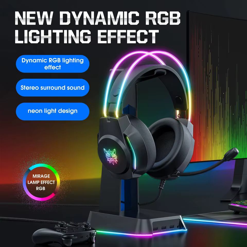 Headset Gamer ONIKUMA RGB