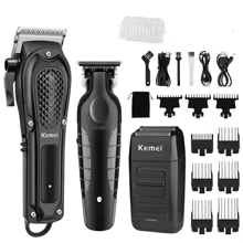 Kemei KM-1071 Máquina de Barba e Cabelo Thumbnail 1