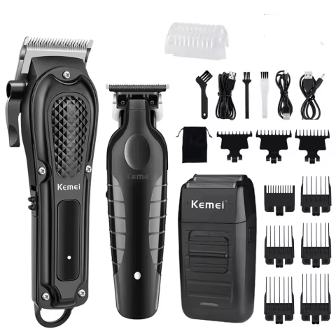 Kemei KM-1071 Máquina de Barba e Cabelo