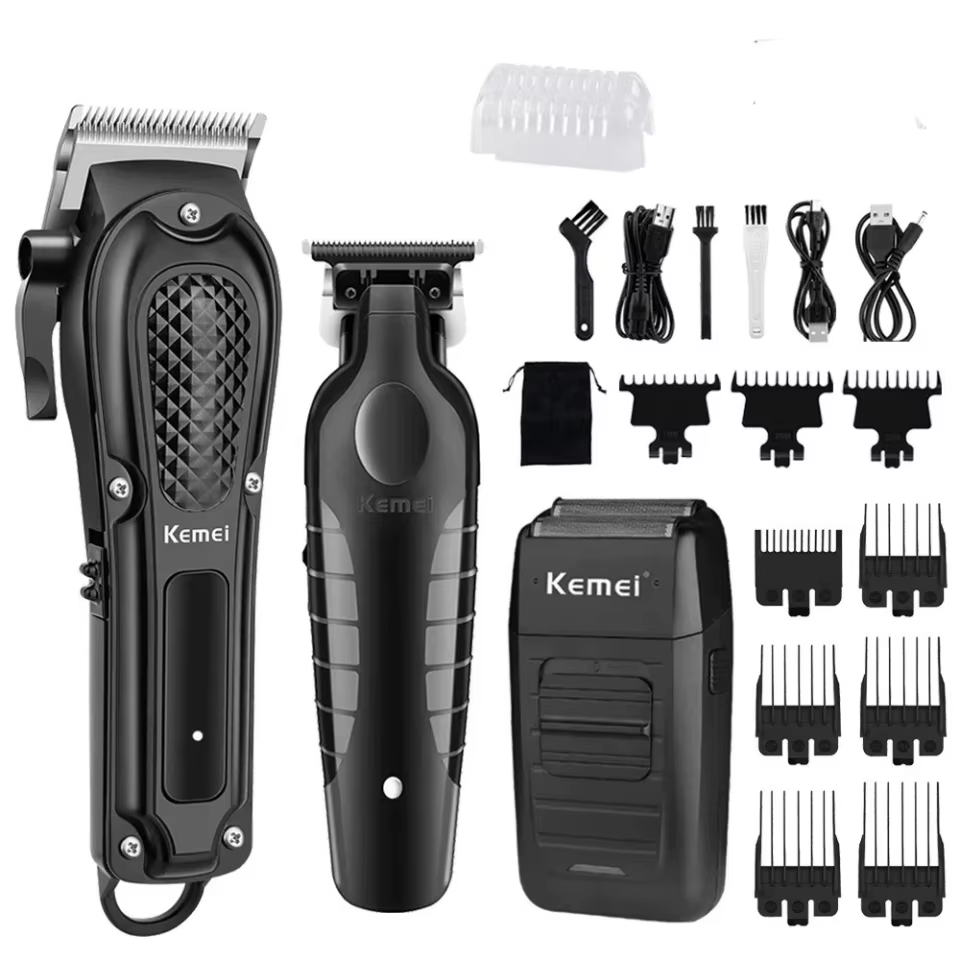 Kemei KM-1071 Máquina de Barba e Cabelo