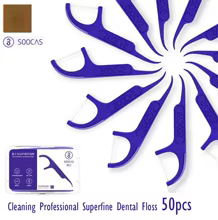 Soocas Fio Dental Original 50 PCs Thumbnail 1