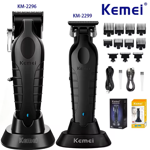 Aparador de Cabelo Kemei Profissional