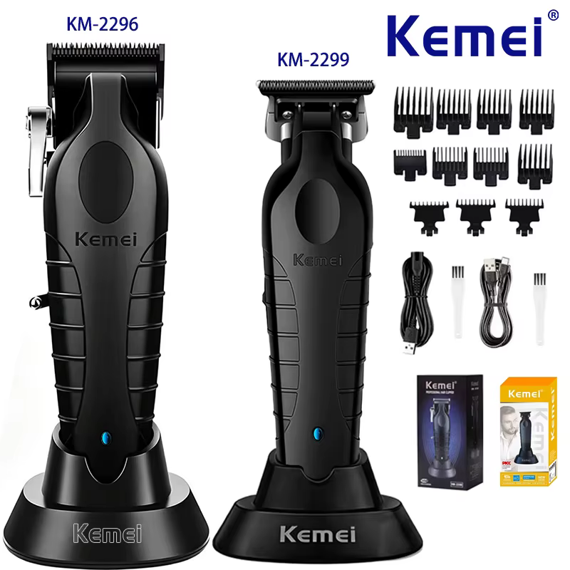 Aparador de Cabelo Kemei Profissional