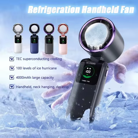 Ventilador Turbo Portátil 4000mAh