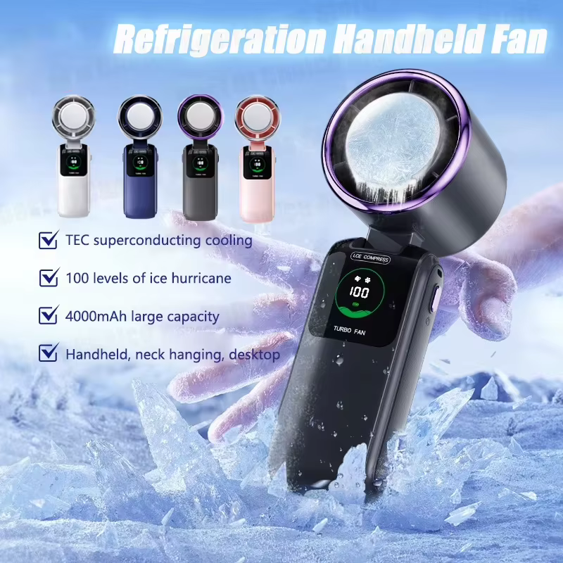 Ventilador Turbo Portátil 4000mAh