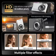 Câmera 4K 50MP Vlogging Thumbnail 3