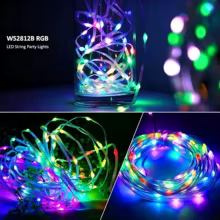 Luzes de Cordão RGB Bluetooth Thumbnail 6