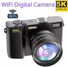 Câmera Digital 5K WiFi Profissional Thumbnail 1
