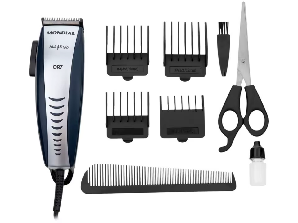 Máquina de Cortar Cabelo Mondial
