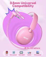 Fones de Ouvido Acer Infantil com Controle de Volume Seguro Thumbnail 2