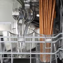 Organizador de Utensílios Cozinha Aço Inoxidável Thumbnail 5