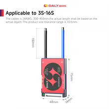 BMS Daly Smart 4S-24S 60A Thumbnail 2