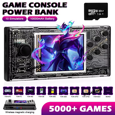 Console Portátil A10 5000+ Jogos