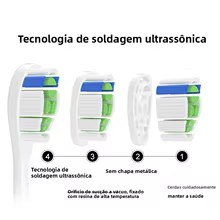Cabeças de Escova Xiaomi T302 10 Peças Thumbnail 4