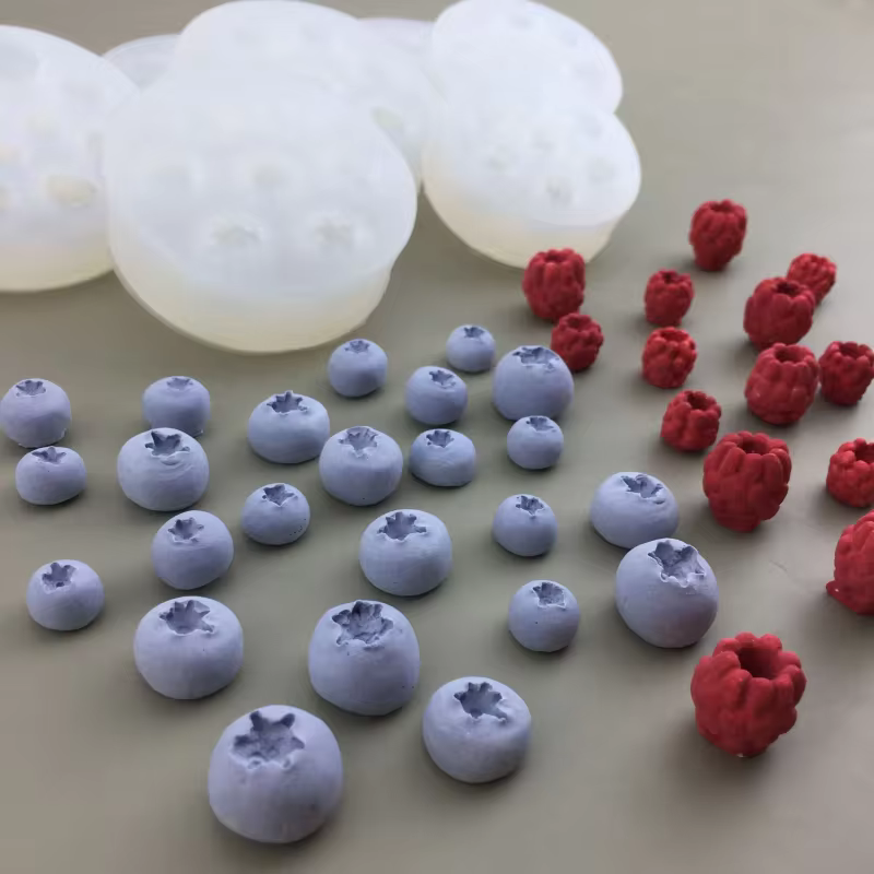 Molde Silicone Frutas 3D