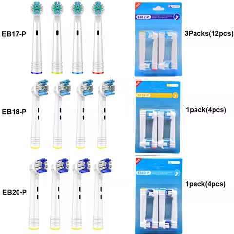 20 Cabeças Escova Elétrica Oral B
