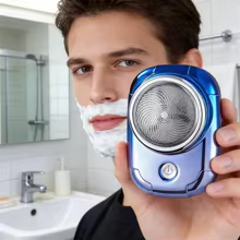 Mini Barbeador Portátil USB Thumbnail 2