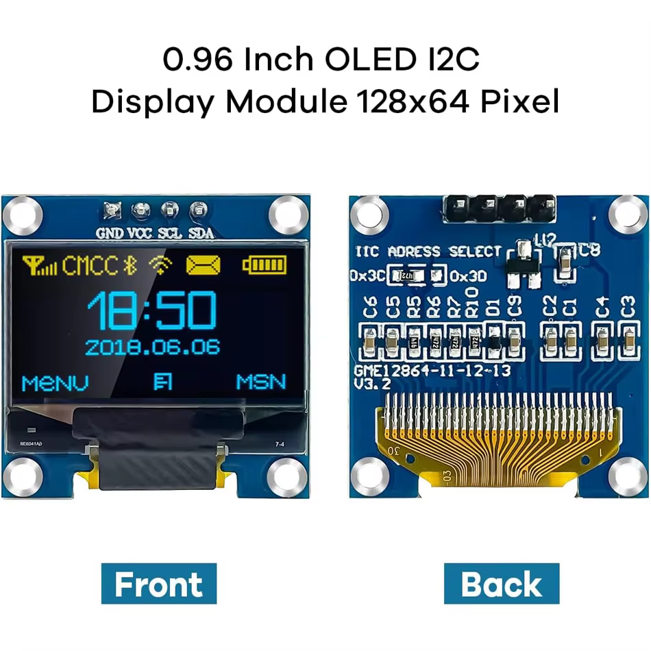 Display OLED 0.96" SSD1306