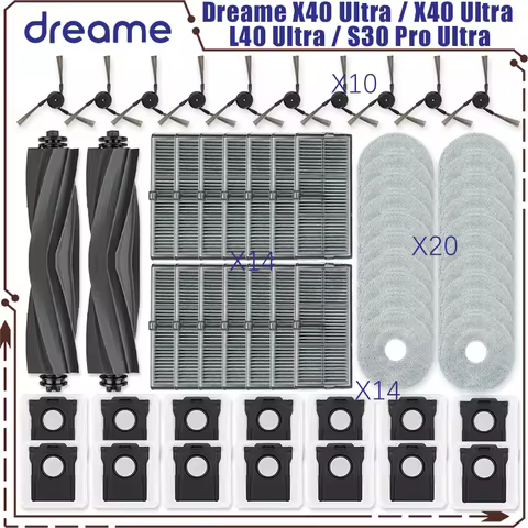 Peças Dreame X40 Ultra Kit Completo