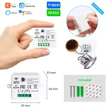 Interruptor Inteligente Wi-Fi RF Alexa Thumbnail 6
