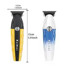 Kemei 1690A Trimmer Zero Gap Profissional Thumbnail 6