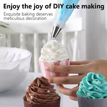 Kit Decoração Bolo Silicone e Aço Thumbnail 4