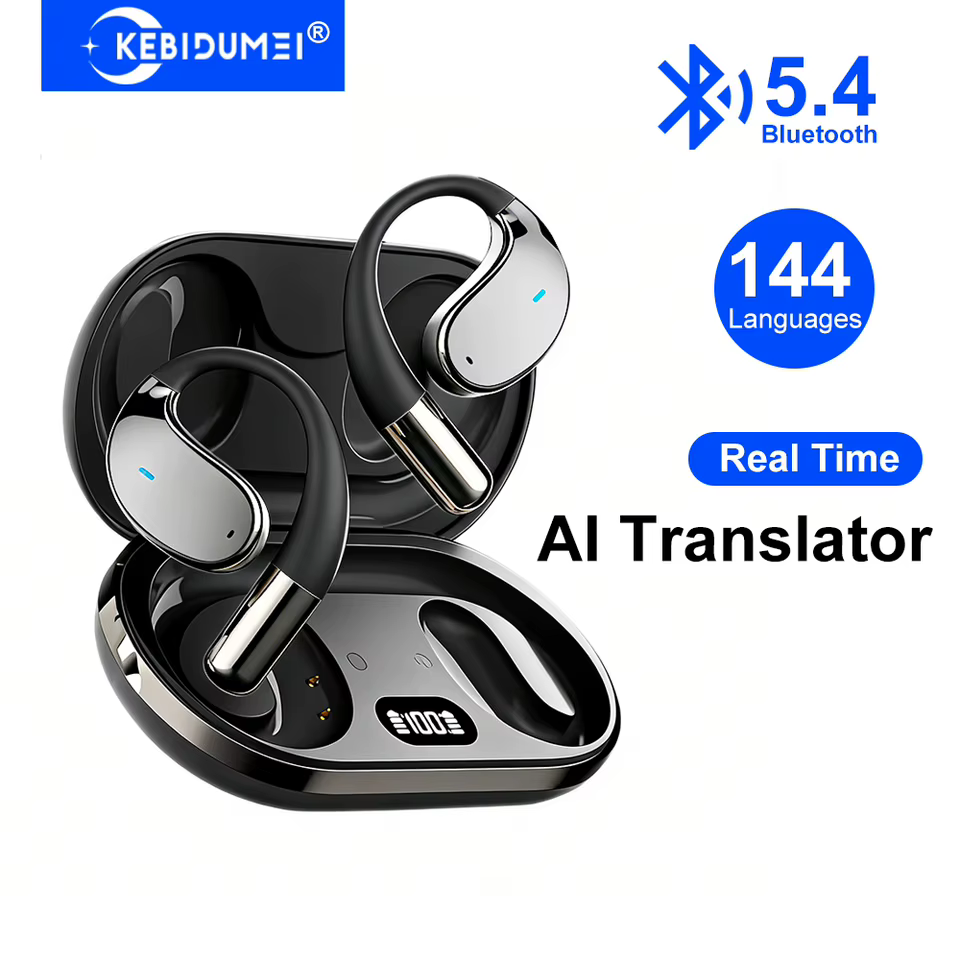 Fones Tradutor AI 144 Idiomas