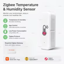 Sensor Zigbee 3.0 Temperatura e Umidade Thumbnail 1