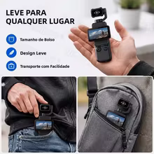 Câmera de Ação 1080P com Tela Rotativa Thumbnail 5