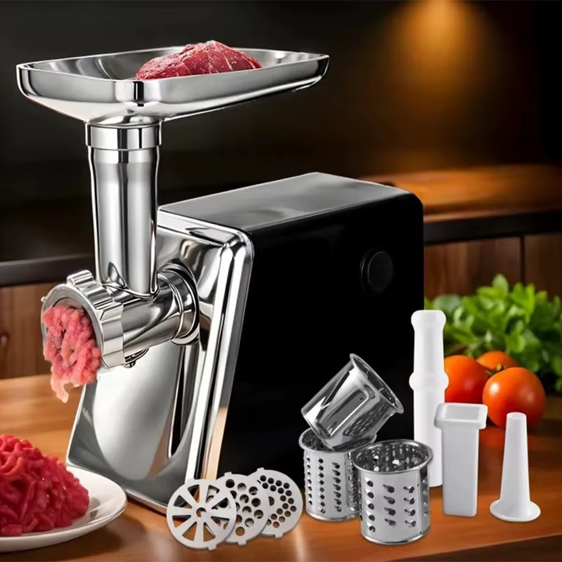 Moedor de Carne Elétrico de Alto Torque
