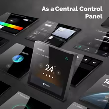 Painel de Controle Central Inteligente MOES Tuya Thumbnail 4