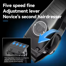 Kemei Profissional Fade Clippers 0mm Thumbnail 2