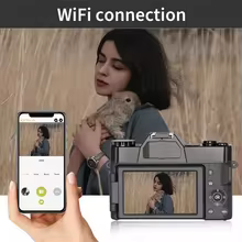 Câmera Digital 4K WiFi Profissional Thumbnail 2