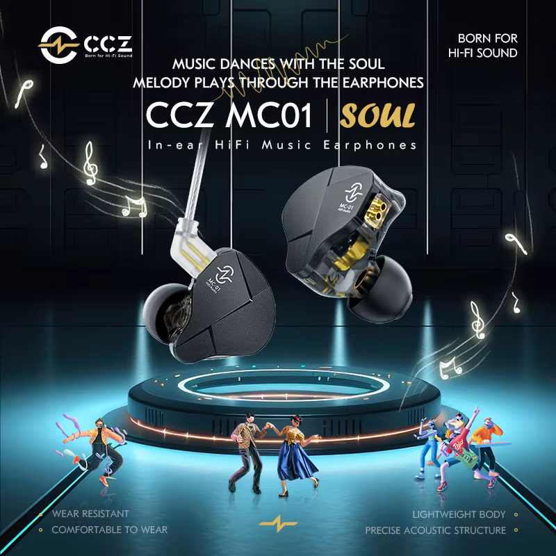 Fone de Ouvido CCZ MC01