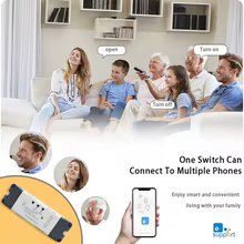 Interruptor Inteligente WiFi 2CH com RF 433MHz Thumbnail 6