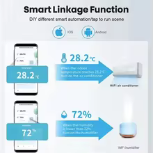 Sensor Tuya WiFi Temperatura e Umidade Thumbnail 3