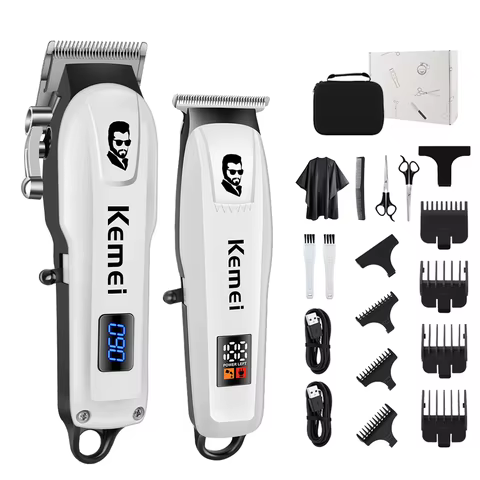 Kemei KM-232KM-PG Máquina de Cortar Cabelo Profissional
