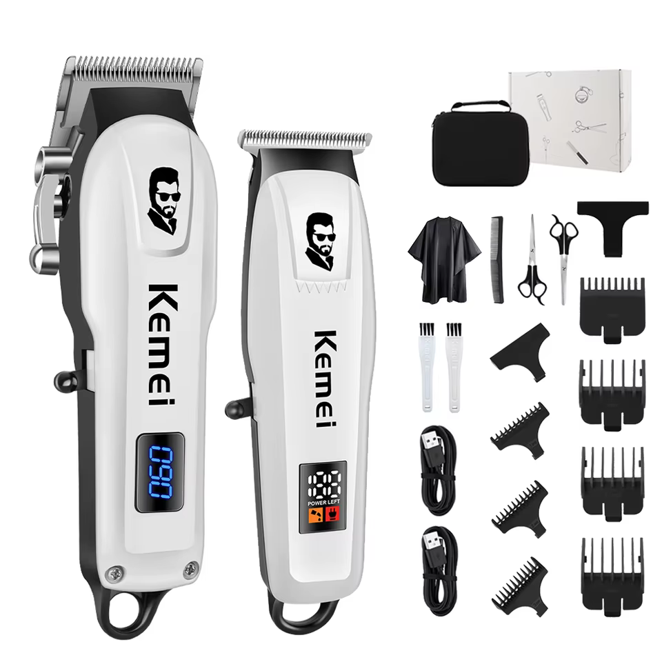 Kemei KM-232KM-PG Máquina de Cortar Cabelo Profissional