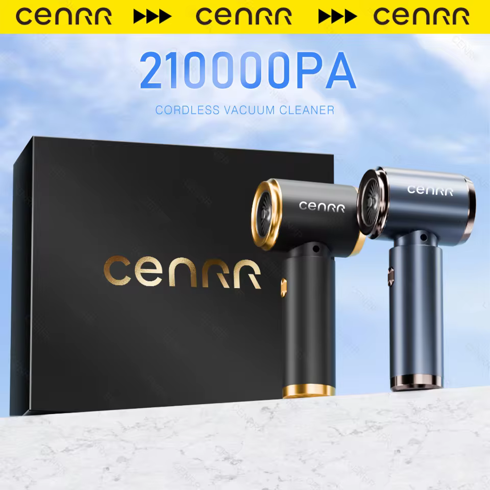 Aspirador de Pó para Carro CENRR Sem Fio