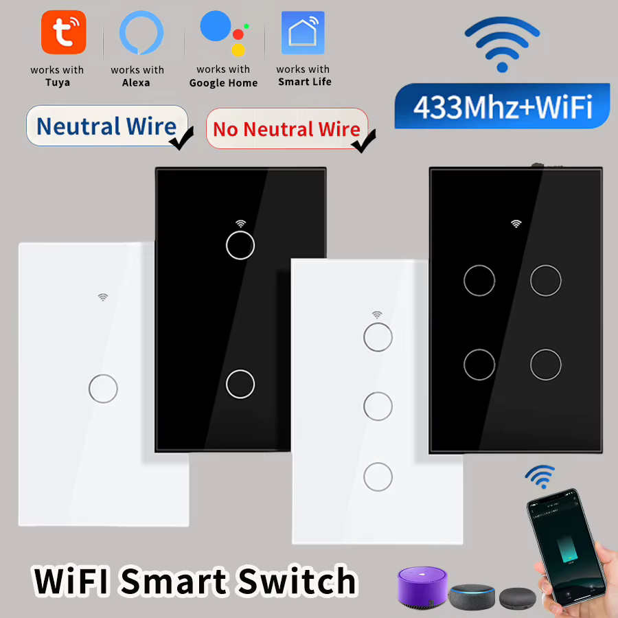 Interruptor Inteligente Wi-Fi Tuya